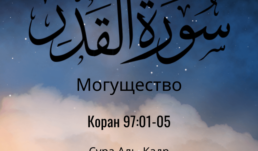 Сура Аль-Кадр